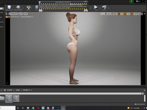 Realistic Latina Woman Game Ready 3D 模型