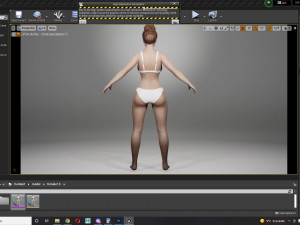 Realistic Latina Woman Game Ready 3D 模型