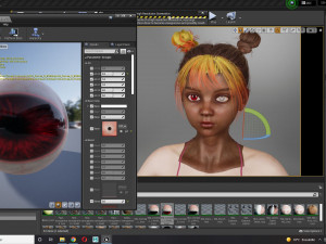 Realistic Girl teenager Low-poly 3D 模型