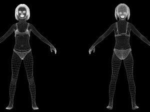Japanese woman Girl Game Ready Modelo 3D