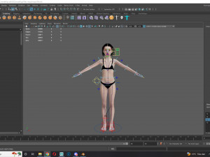 Japanese woman Girl Game Ready Modelo 3D
