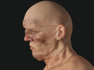 Female troll naked Ready Modelo 3D