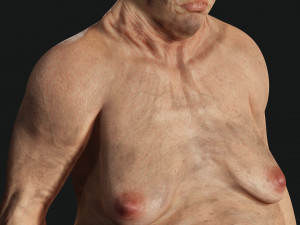 Female troll naked Ready Modelo 3D