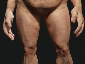 Female troll naked Ready Modelo 3D