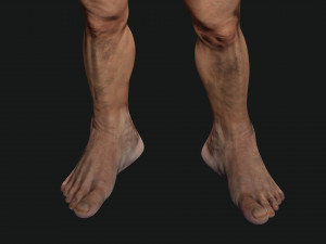 Female troll naked Ready Modelo 3D