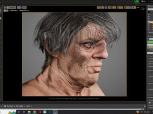 Female troll naked Ready Modelo 3D