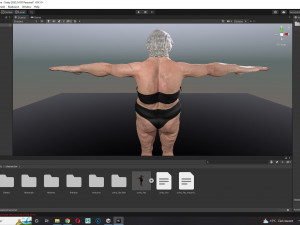 Female troll naked Ready Modelo 3D