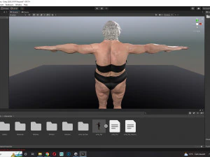 Female troll naked Ready 3D Model