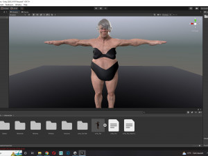 Female troll naked Ready Modelo 3D