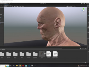 Female troll naked Ready Modelo 3D