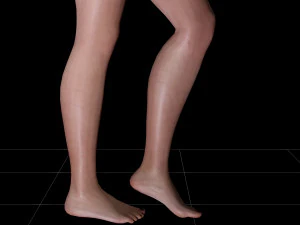 Billie Eilish game ready and clothed 3D Model
