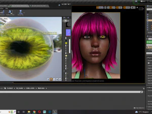Billie Eilish game ready and clothed 3D Model