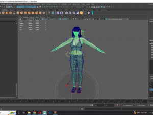 Billie Eilish game ready and clothed 3Dモデル