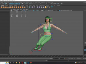 Billie Eilish game ready and clothed 3Dモデル