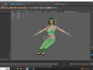 Billie Eilish game ready and clothed 3D Model