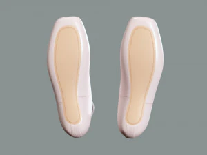 Ballet Shoes 3D Model