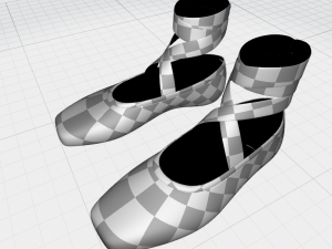Ballet Shoes 3D 모델
