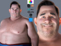 Fat Man naked and clothed 3D 模型