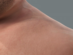 Fat Man naked and clothed 3D 모델
