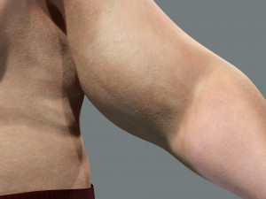 Fat Man naked and clothed 3D 모델