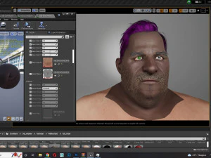 Fat Man naked and clothed 3D Model