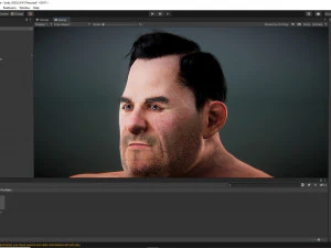 Fat Man naked and clothed 3D Model