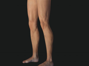 Survival Female Game Model 3D