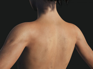 Survival Female Game Model 3D