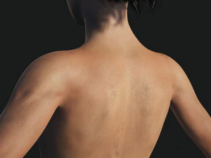 Survival Female Game 3D Model