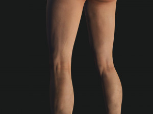 Survival Female Game Model 3D