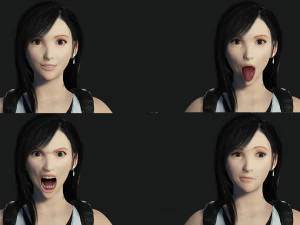 Tifa Lockhart Game Ready 3D Model