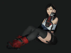 Tifa Lockhart Game Ready 3D Model