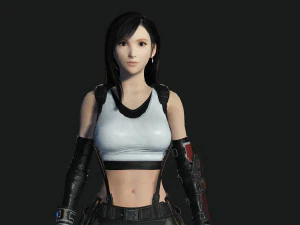 Tifa Lockhart Game Ready 3D Model