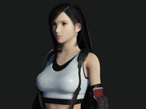 Tifa Lockhart Game Ready 3D Model
