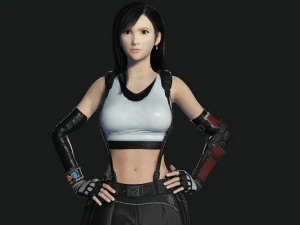 Tifa Lockhart Game Ready 3D Model