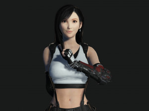 Tifa Lockhart Game Ready Model 3D