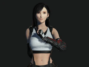 Tifa Lockhart Game Ready 3D Model