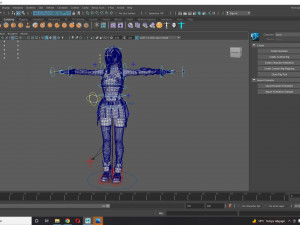 Tifa Lockhart Game Ready Model 3D