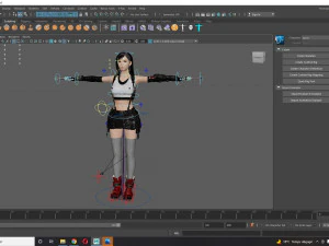 Tifa Lockhart Game Ready 3D Model