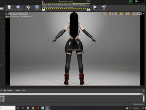 Tifa Lockhart Game Ready Model 3D