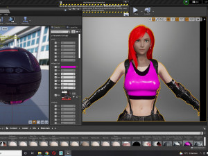 Tifa Lockhart Game Ready Model 3D