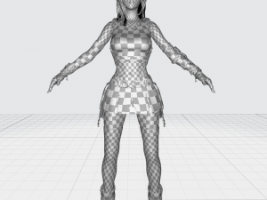 Tifa Lockhart Game Ready Model 3D