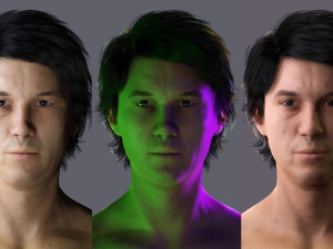 Asian Gangster Yakuza Model 3D