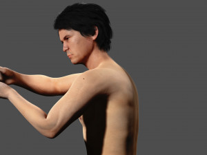 Asian Gangster Yakuza Model 3D