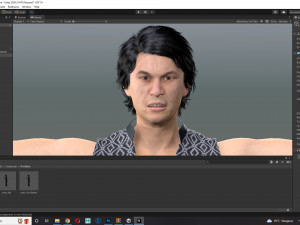 Asian Gangster Yakuza Model 3D