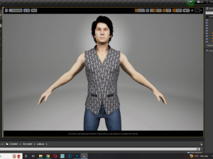 Asian Gangster Yakuza Model 3D