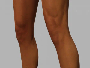 Survival Girl Apocalypses Low-poly 3D Model