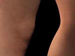 Jennifer lawrence Women and clothed full rigged Low-poly 3D Model