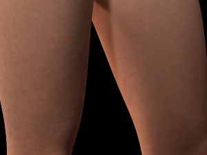 Jennifer lawrence Women and clothed full rigged Low-poly 3D Model