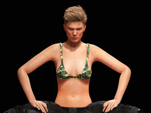Realistic Military Girl Ready 4K Low-poly free 3D 모델